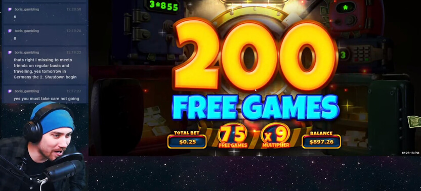 Cash Bandits 3 - 200 Free Spins Win