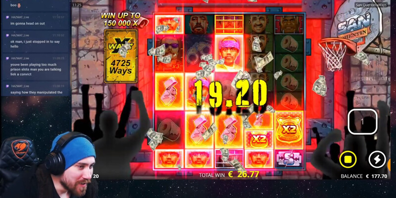 Enhancer Ceels Feature in San Quentin slot